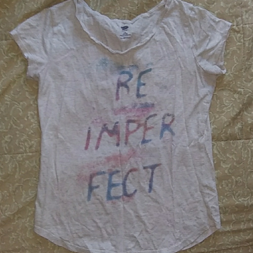 Be imperfect shirt